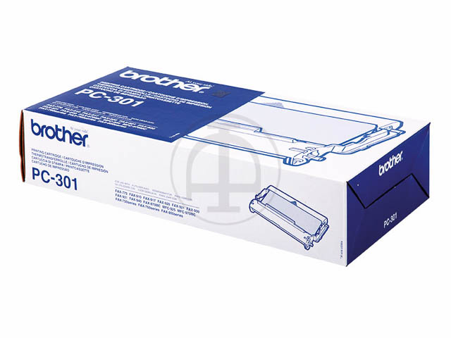 Brother Mehrfachkassette + 1 Thermo-Transfer-Rolle schwarz (PC-301)