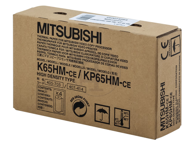 K65HM MITSUBISHI P66 THERMOROLLE Thermo Papierrolle 110mmx21m